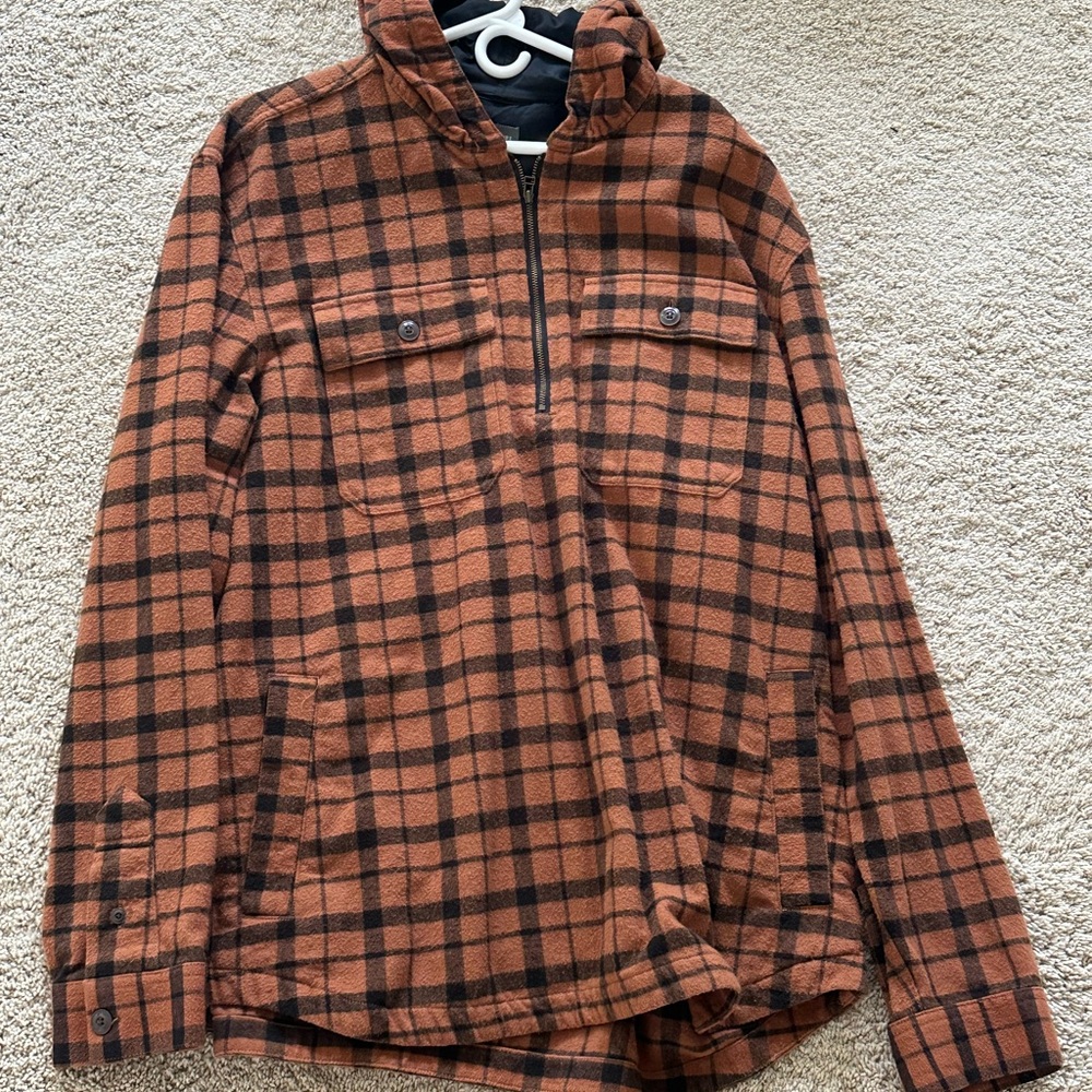 L.L. Bean Brown Lightweight Shirt Jacket
